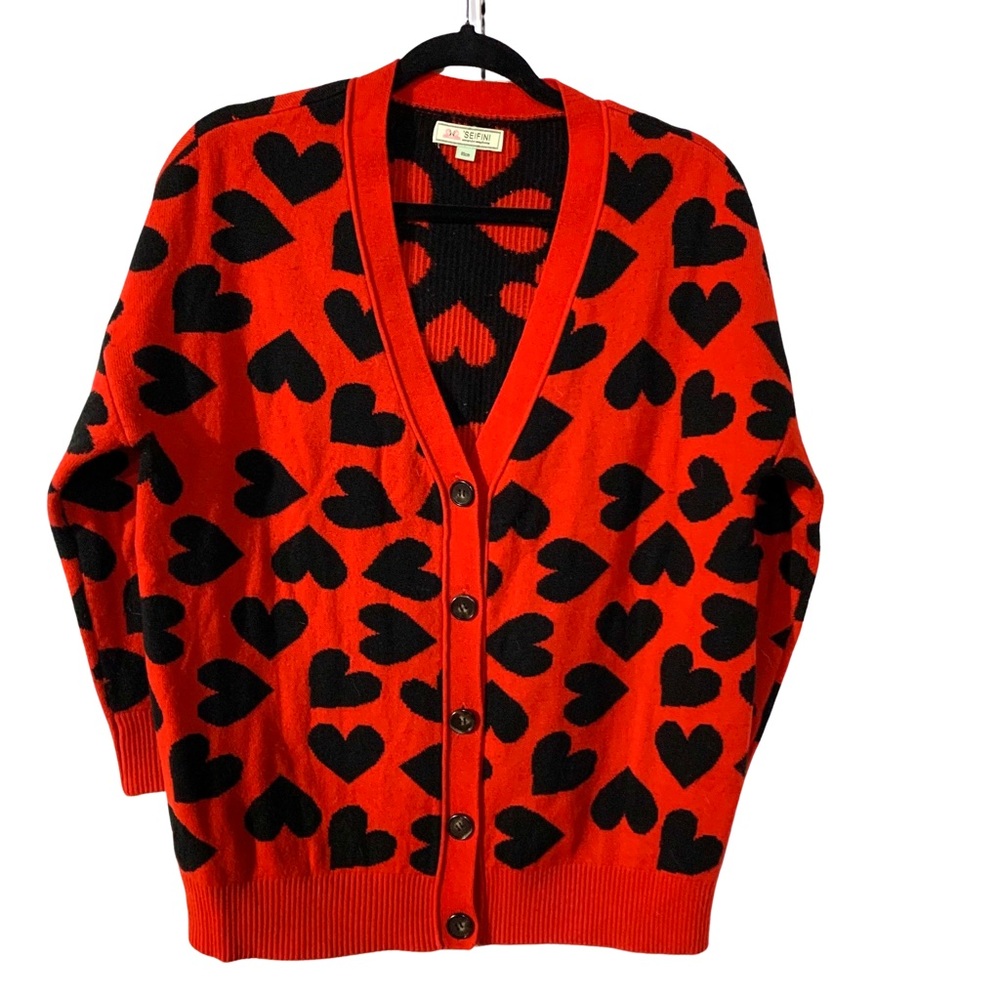 CLEAROUT Heart Cardigan